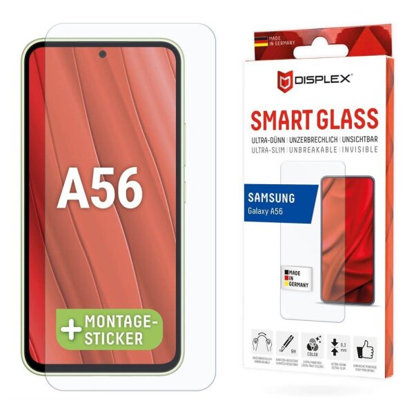 DISPLEX® Smart Glass Display-Schutzglas für Samsung Galaxy A56