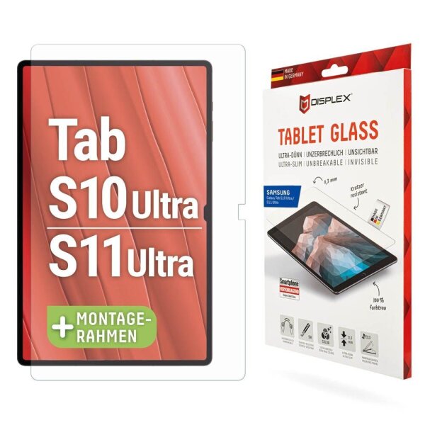 DISPLEX® Tablet Glass Display-Schutzglas für Samsung Galaxy Tab S10 Ultra, Galaxy Tab S11 Ultra