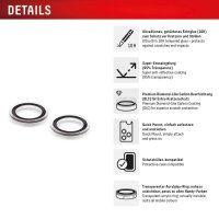 DISPLEX® Camera Lens Glass Kamera-Schutzglas für Apple iPhone 16, iPhone 16 Plus