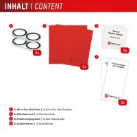 DISPLEX® Camera Lens Glass Kamera-Schutzgläser für Apple iPhone 16, iPhone 16 Plus, 2 St.