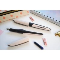 STABILO Flow MODERN OFFICE Patronenfüller pastellrose M (mittel)