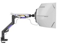 Neomounts Monitor-Halterung ACE DS70-256BL1 Gaming schwarz für 1 Monitor, Tischklemme