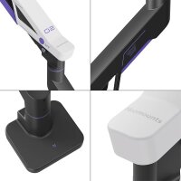 Neomounts Monitor-Halterung ACE DS70-256BL1 Gaming schwarz für 1 Monitor, Tischklemme