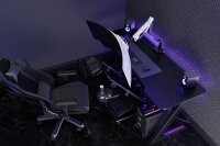 Neomounts Monitor-Halterung ACE DS70-256BL1 Gaming schwarz für 1 Monitor, Tischklemme