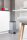 curver DECOBIN SLIM BIN Mülleimer 40,0 l silbermetallic