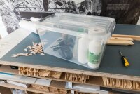 3 curver HANDY Aufbewahrungsboxen 50,0 l transparent 60,0 x 40,0 x 29,0 cm