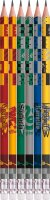 maped Harry Potter Bleistifte HB rot, gelb, grün, grau, blau, gelb mit Radierer, 6 St.