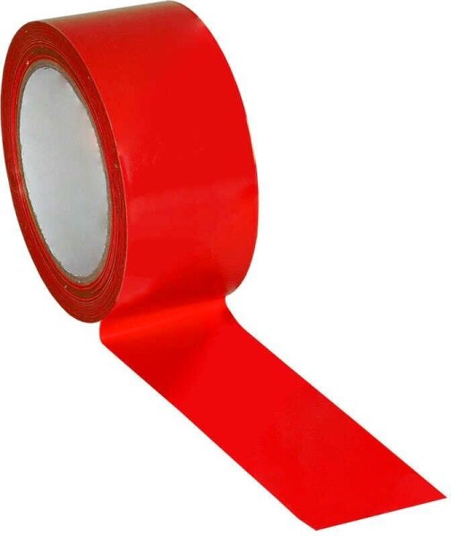 EICHNER Bodenmarkierungsband rot 5,0 cm x 33,0 m
