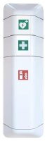 EICHNER Feuerlöscherschrank weiß 43,3 cm x 22,5 cm x 1,03 m