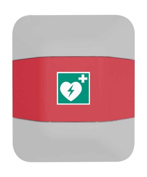 EICHNER Aufsatz-Wandschrank für Defibrillator ohne Füllung rot
