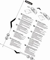 Fellowes Reinigungsblätter für Laminiergeräte glänzend für diverse Formate bis A3, 10 St.