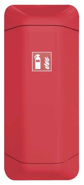 EICHNER Feuerlöscherschrank rot 43,3 cm x 22,5 cm x 1,03 m