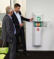 EICHNER Feuerlöscherschrank rot 43,3 cm x 22,5 cm x 1,03 m