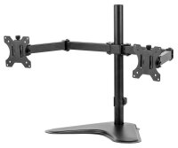 Fellowes Monitor-Halterung Seasa 8043701 schwarz für 2 Monitore, Tischständer
