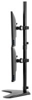 Fellowes Monitor-Halterung Seasa 8044001 schwarz für 2 Monitore, Tischständer
