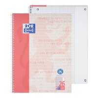OXFORD Collegeblock Recycling Lineatur 26 kariert DIN A4...