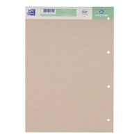 OXFORD Briefblock Recycling DIN A4 blanko, 1 Block