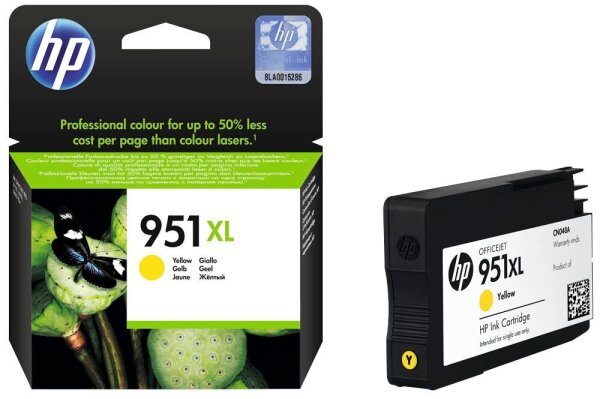 HP 951XL (CN048AE) gelb Druckerpatrone