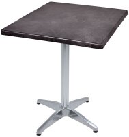 Garden Pleasure BRENTA Bistrotisch quadratisch Spanplatte...
