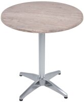 Garden Pleasure BRENTA Bistrotisch rund Spanplatte...