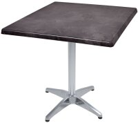 Garden Pleasure BRENTA Bistrotisch quadratisch Spanplatte...