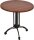 Garden Pleasure MORENA Bistrotisch rund Spanplatte dunkelbraun 70,0 x 70,0 x 74,0 cm, 1 St.