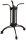 Garden Pleasure MORENA Bistrotisch rund Spanplatte dunkelbraun 70,0 x 70,0 x 74,0 cm, 1 St.