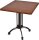 Garden Pleasure MORENA Bistrotisch quadratisch Spanplatte dunkelbraun 70,0 x 70,0 x 74,0 cm, 1 St.