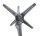 Garden Pleasure PAMIR Bistrotisch rechteckig Spanplatte dunkelgrau 110,0 x 70,0 x 74,0 cm, 1 St.