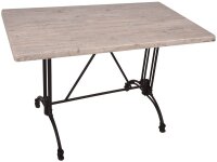 Garden Pleasure MORENA Bistrotisch hellbraun 110,0 x 70,0...