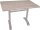 Garden Pleasure PAMIR Bistrotisch hellbraun 110,0 x 70,0 x 74,0 cm