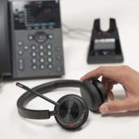 poly Voyager 4320-M Bluetooth-Headset schwarz
