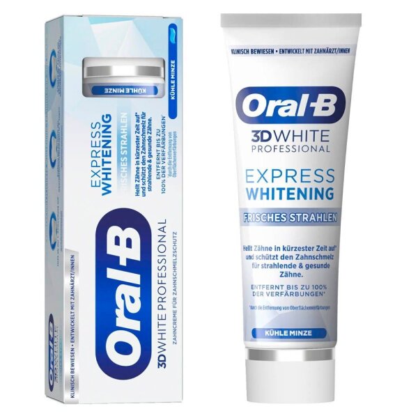 Oral-B 3D WHITE EXPRESS WHITENING FRISCHES STRAHLEN Zahnpasta 75 ml