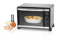 Rommelsbacher BG 1805/E Minibackofen 1800 W schwarz/silber
