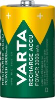 2 VARTA Akkus RECHARGE ACCU Power Mono D 3.000 mAh