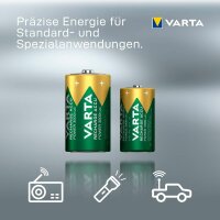 2 VARTA Akkus RECHARGE ACCU Power Mono D 3.000 mAh