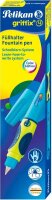 Pelikan griffix® Patronenfüller neonblau A (für Anfänger), 1 St.
