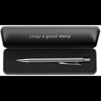 Pelikan Kugelschreiber Snap® platin, Schreibfarbe:...