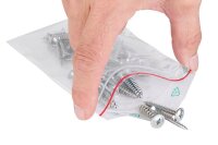 Druckverschlussbeutel 50 µm 15,0 x 22,0 cm, 100 St.