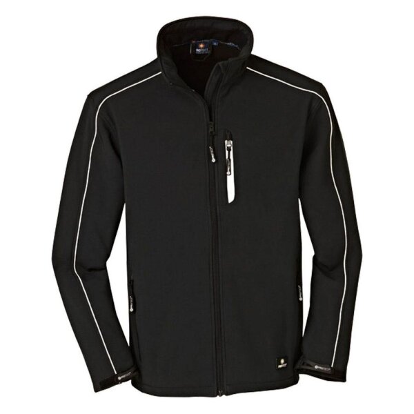 4PROTECT® Herren Softshelljacke OHIO schwarz Größe L