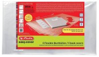 herlitz Buchumschläge transparent <leer>, 5 St.
