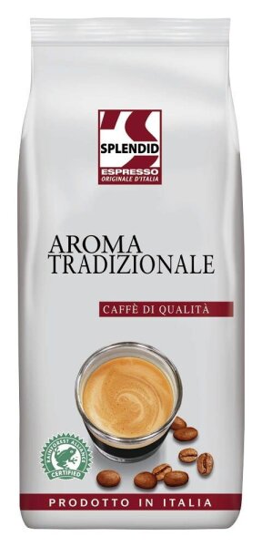 SPLENDID AROMA TRADIZIONALE Kaffeebohnen, Arabica- und Robustabohnen 1 kg