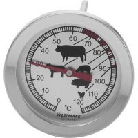 WESTMARK Kerntemperatur-Lebensmittelthermometer silber, 1...