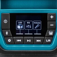 makita MR014G Bluetooth-Lautsprecher blau