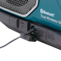 makita MR014G Bluetooth-Lautsprecher blau