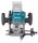 makita RP001GZ Akku-Oberfräse 40,0 V max., ohne Akku