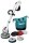 makita PS001GZ Scheuermaschine