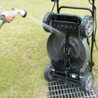 makita LM001GZ Akku-Rasenmäher 40,0 V max. für bis zu 2.100 - 2.600 m², ohne Akku
