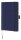 Lediberg Notizbuch Tucson ca. DIN A6 kariert, mittelblau Hardcover 192 Seiten, 1 St.