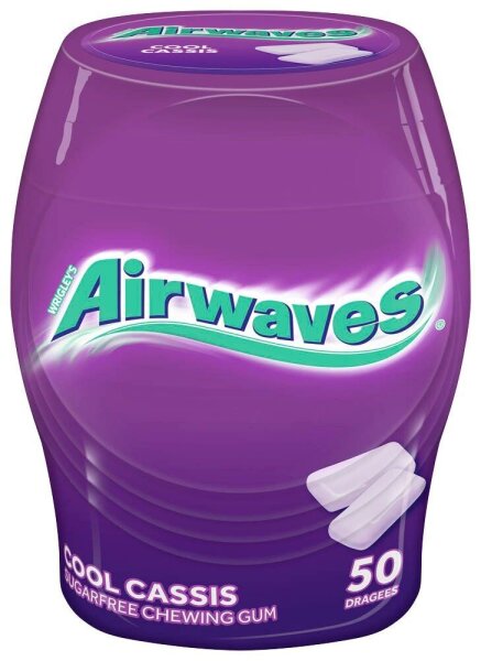 Airwaves Cool Cassis Kaugummis 50 Dragees